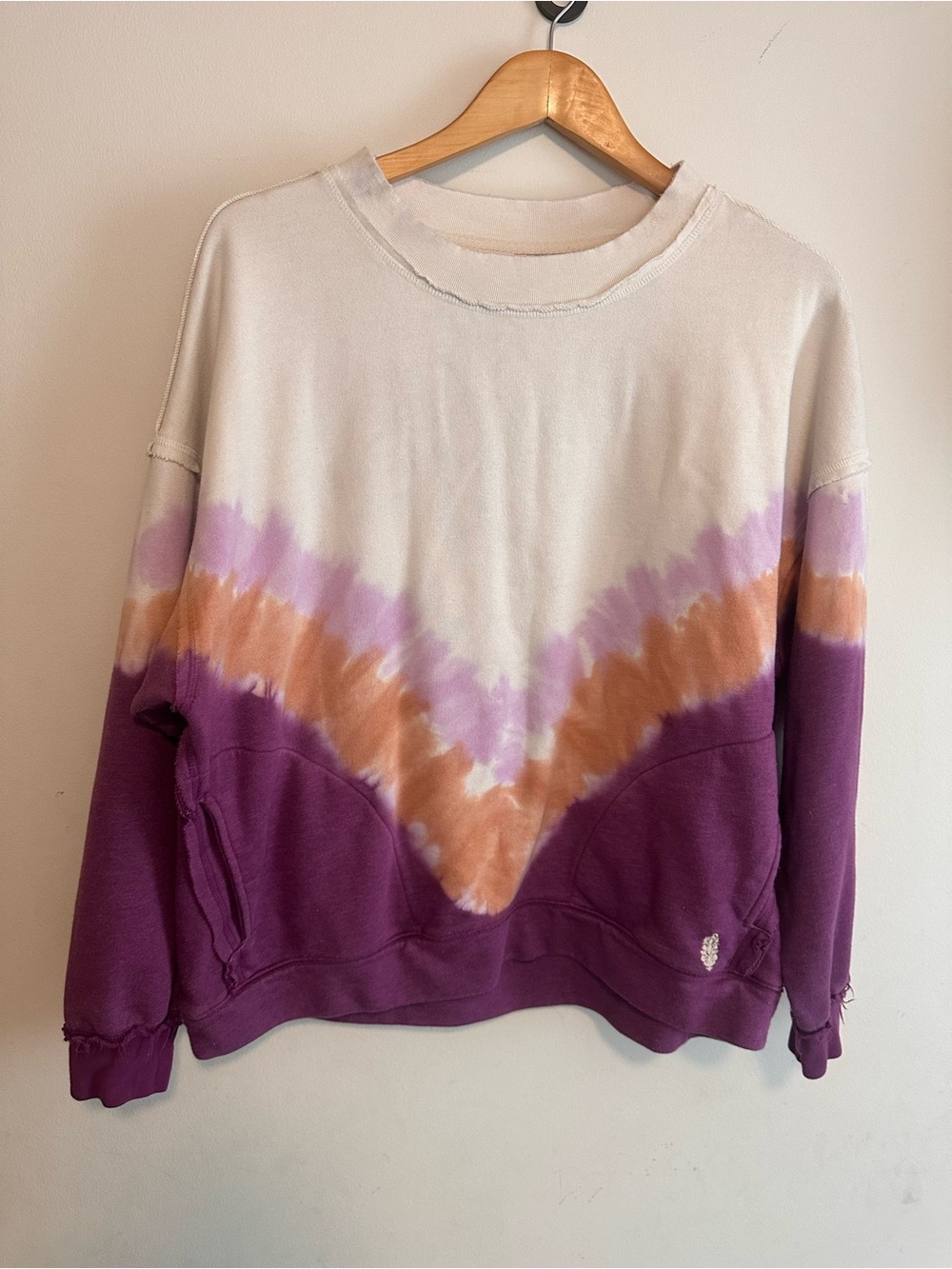 FP Movement Metti Ombre Tie Dye Sweatshirt S